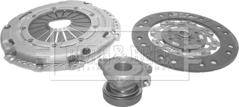 Borg & Beck HKT1295 - Kit d'embrayage droxauto.com