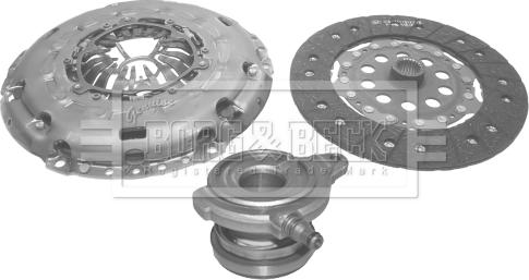 Borg & Beck HKT1291 - Kit d'embrayage droxauto.com