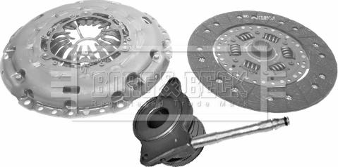Borg & Beck HKT1292 - Kit d'embrayage droxauto.com