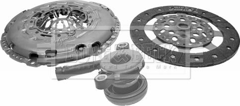 Borg & Beck HKT1234 - Kit d'embrayage droxauto.com