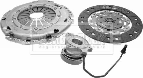 Borg & Beck HKT1224 - Kit d'embrayage droxauto.com