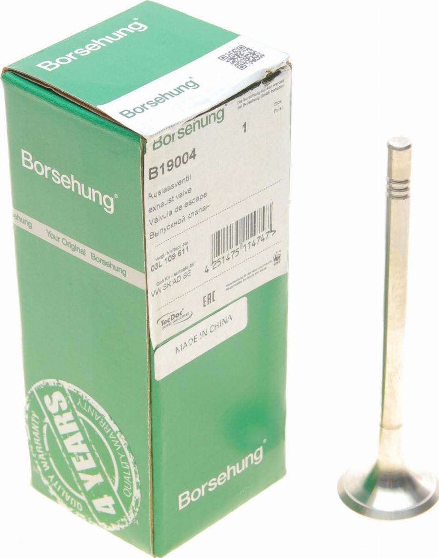 Borsehung B19004 - Soupape d'émission droxauto.com
