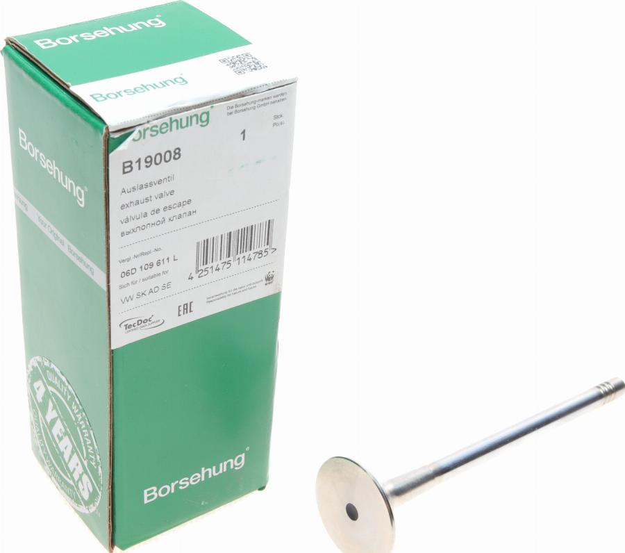 Borsehung B19008 - Soupape d'émission droxauto.com
