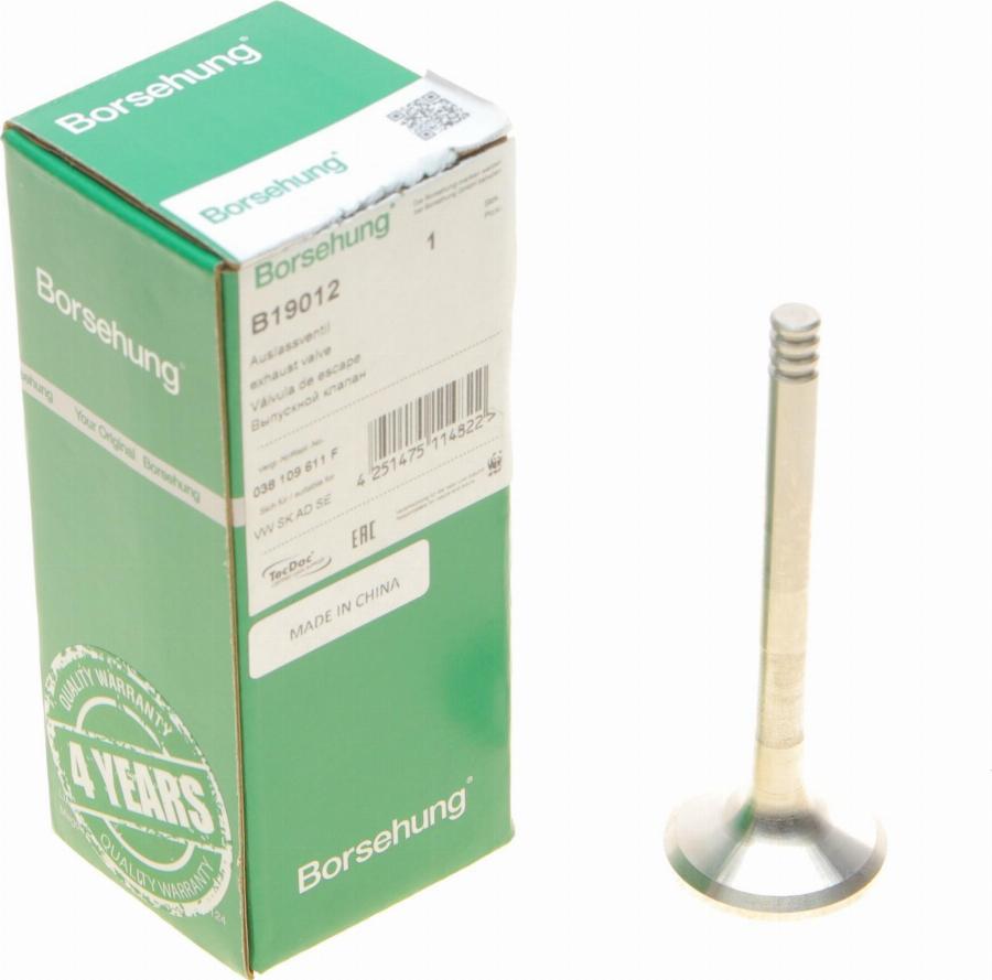 Borsehung B19012 - Soupape d'émission droxauto.com