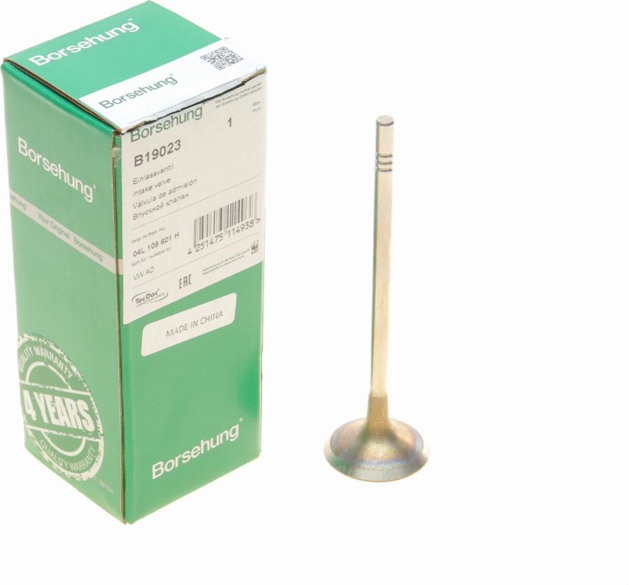 Borsehung B19023 - Soupape d'admission droxauto.com