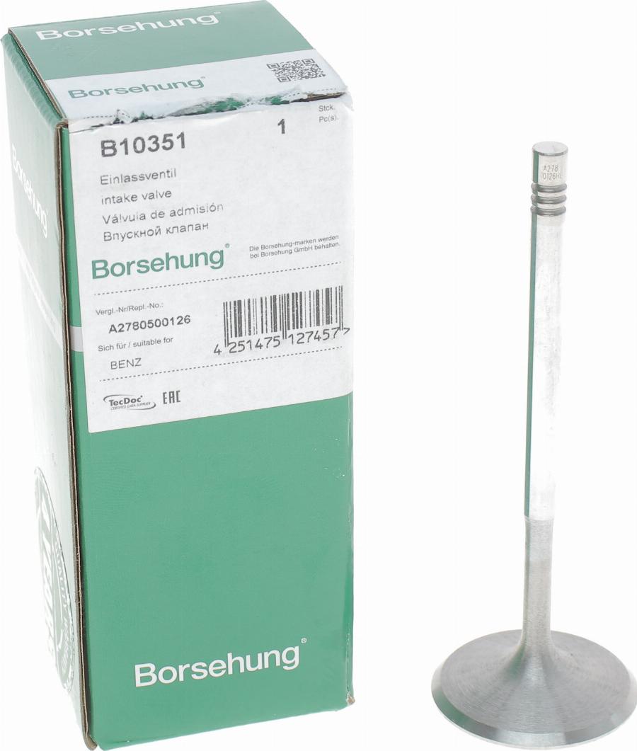Borsehung B10351 - Soupape d'admission droxauto.com