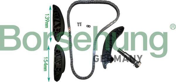 Borsehung B10239 - Kit de distribution par chaîne droxauto.com