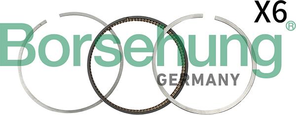 Borsehung B18819 - Jeu de segments de pistons droxauto.com
