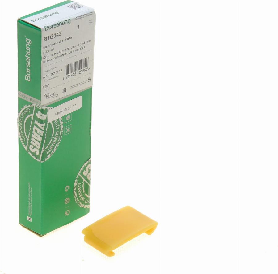 Borsehung B1G043 - Coulisse, chaîne de distribution droxauto.com