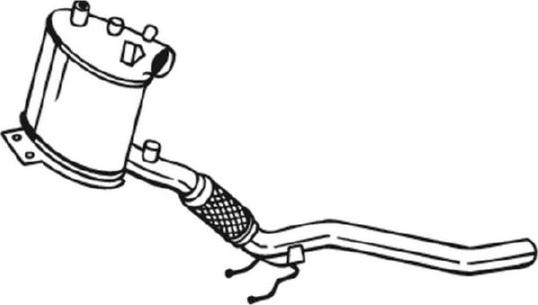 Bosal 097-129 - Filtre à particules / à suie, échappement droxauto.com