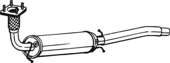 Bosal 095-809 - Filtre à particules / à suie, échappement droxauto.com