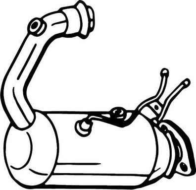 Bosal 095-814 - Filtre à particules / à suie, échappement droxauto.com