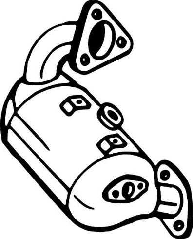 Bosal 095-815 - Filtre à particules / à suie, échappement droxauto.com