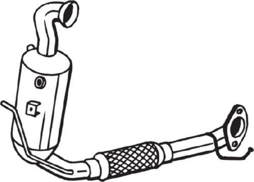 Bosal 097-763 - Filtre à particules / à suie, échappement droxauto.com