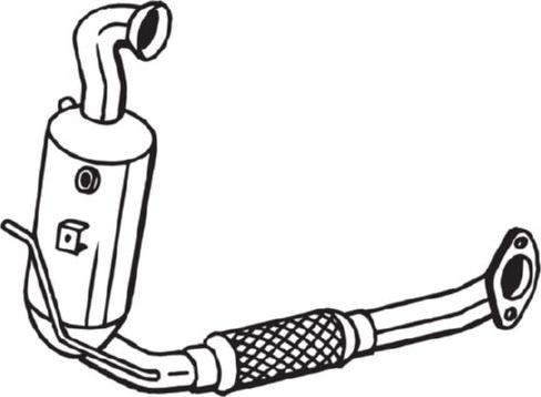 Bosal 095-765 - Filtre à particules / à suie, échappement droxauto.com