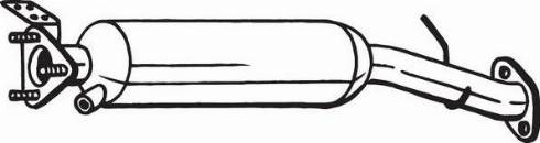 Bosal 097-341 - Filtre à particules / à suie, échappement droxauto.com