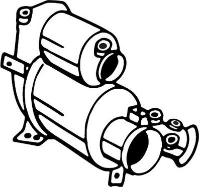 Bosal 097-816 - Filtre à particules / à suie, échappement droxauto.com