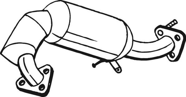 Bosal 097-325 - Filtre à particules / à suie, échappement droxauto.com