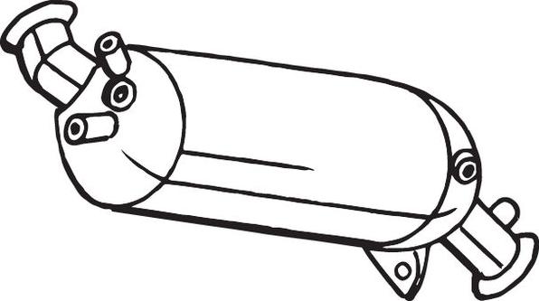 Bosal 095-261 - Filtre à particules / à suie, échappement droxauto.com