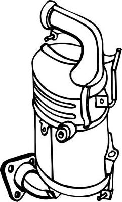 Bosal 095-750 - Filtre à particules / à suie, échappement droxauto.com