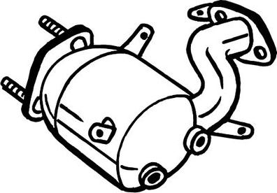 Bosal 097-769 - Filtre à particules / à suie, échappement droxauto.com