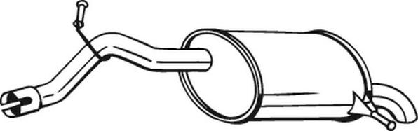 Bosal 190-191 - Silencieux arrière droxauto.com