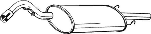 Bosal 154-535 - Silencieux arrière droxauto.com