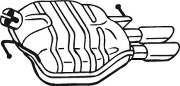 Bosal 105-031 - Silencieux arrière droxauto.com