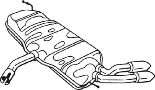 Bosal 105-035 - Silencieux arrière droxauto.com