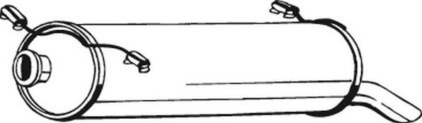 Bosal 135-657 - Silencieux arrière droxauto.com