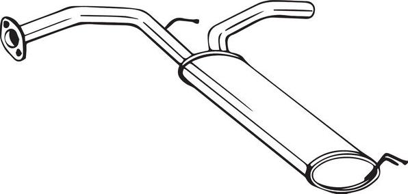 Bosal 135-133 - Silencieux arrière droxauto.com