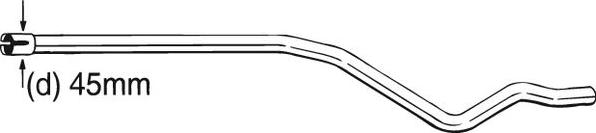 Bosal 889-461 - Tube de réparation, catalyseur droxauto.com