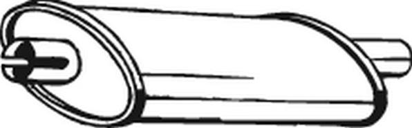 Bosal 200-957 - Silencieux central droxauto.com