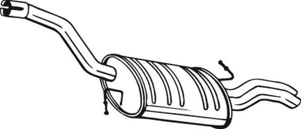 Bosal 233-145 - Silencieux arrière droxauto.com