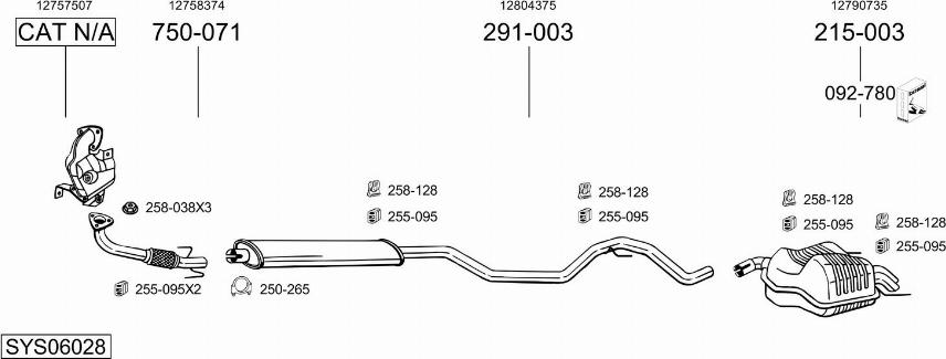 Bosal SYS06028 - Échappement droxauto.com