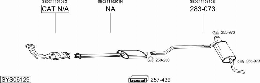Bosal SYS06129 - Échappement droxauto.com