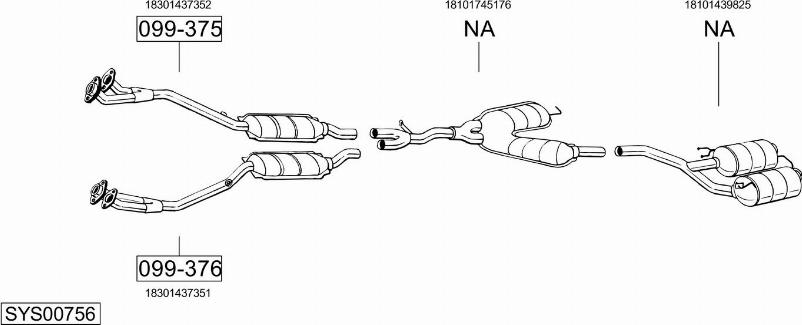 Bosal SYS00756 - Échappement droxauto.com