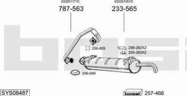 Bosal SYS08487 - Échappement droxauto.com