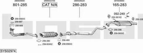 Bosal SYS02974 - Échappement droxauto.com