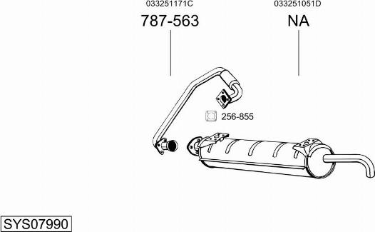 Bosal SYS07990 - Échappement droxauto.com