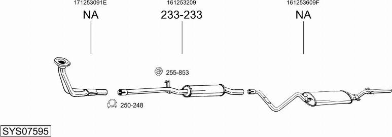 Bosal SYS07595 - Échappement droxauto.com