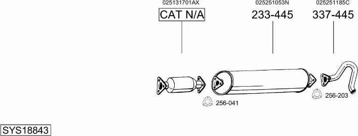 Bosal SYS18843 - Échappement droxauto.com