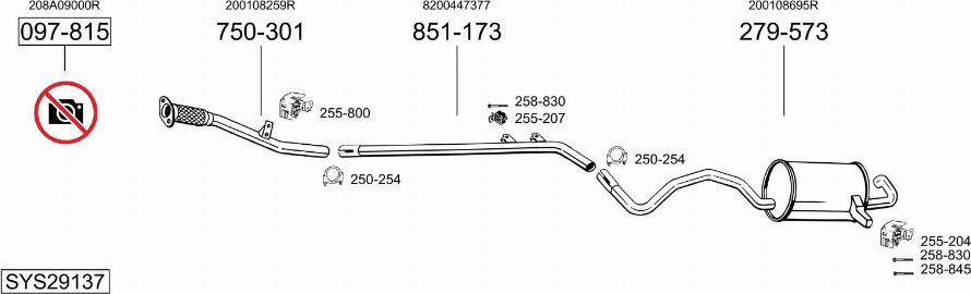 Bosal SYS29137 - Échappement droxauto.com