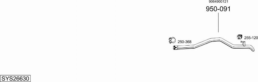 Bosal SYS26630 - Échappement droxauto.com