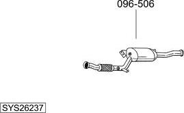 Bosal SYS26237 - Échappement droxauto.com