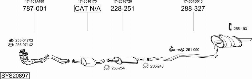 Bosal SYS20897 - Échappement droxauto.com