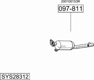 Bosal SYS28312 - Échappement droxauto.com