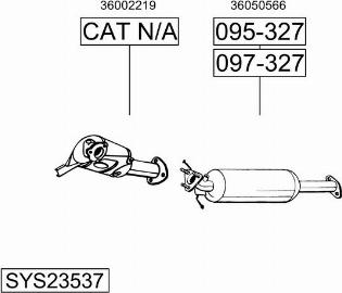 Bosal SYS23537 - Échappement droxauto.com