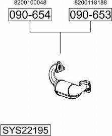 Bosal SYS22195 - Échappement droxauto.com