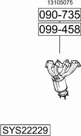 Bosal SYS22229 - Échappement droxauto.com